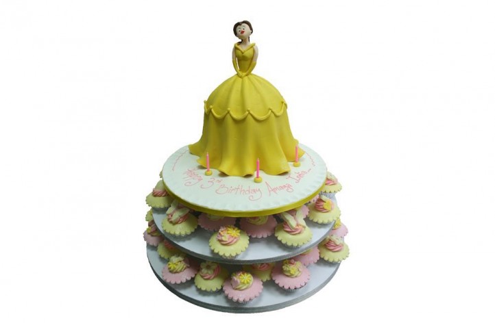 Princess with Cupcakes